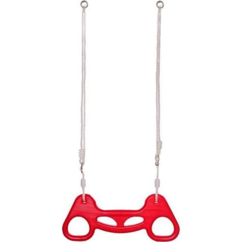 Kids Swing Ring Trapeze, Kids Climbing Frames And Swings Children Trapeze Bar with Gym Rings for Outdoor Playground