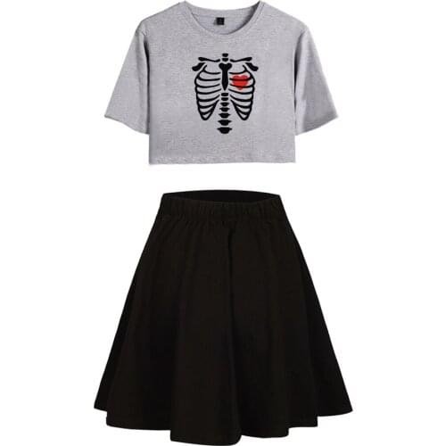 Elegant party dress HALLOWEENR Ghost kiss print o neck Sash high waist women dress Autumn winter t shirt sexy dresses female