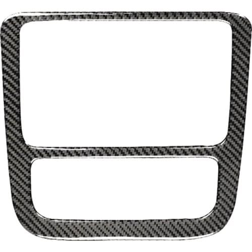 Carbon Fiber Modified Central Control CD Air Conditioning Navigation Panel Decoration Sticker Accessories for Scirocco