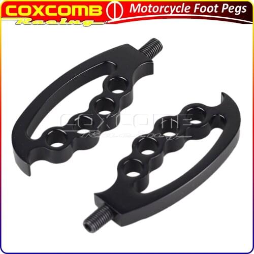 Motorcycle Foot Rests Shifter Peg For Harley 1200 883 48 Sportster Dyna Road Street Glide Ribbed Toe Knuckle Shifter FootPegs