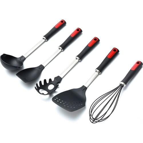 Cooking Utensils Nylon Kitchenware Spoon Soup Ladle Spatula Shovel Tools Non-stick Kitchenware Cooking Tools Kitchen Supplies