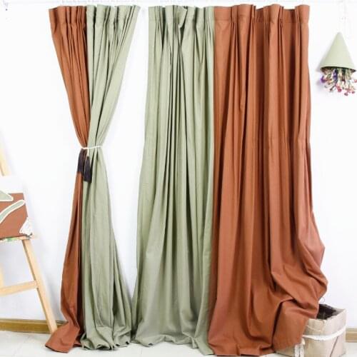 1 Panel 2 Color New Blackout Curtains for Living Room Bedroom Curtains for Window Treatment Drapes Finished Blackout Curtains