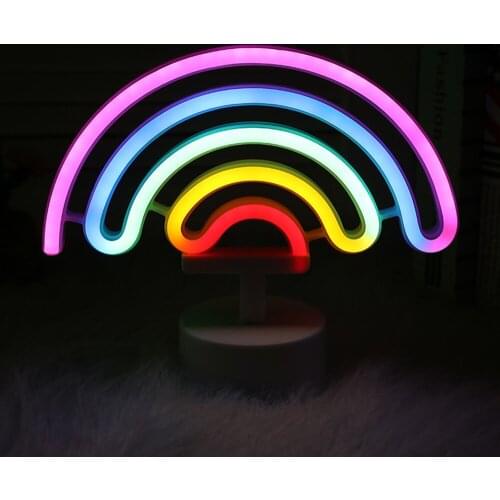 LED Neon Light Warm White Wall Art Sign Lights Model Lamp Bedroom Decoration Home Party Holiday Decor 5v USB/Battery Operated