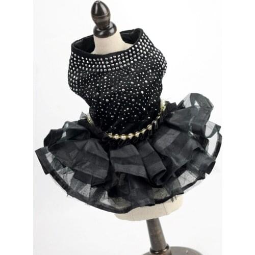 Pet supplies Dog skirt Pet wedding dress clothes Clothing cat suit