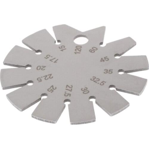 Stainless Steel Bevel Gauge Angle Protractor Range 15°-120° Gage Tools