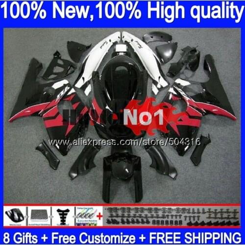 YZF 600R For YAMAHA Thundercat YZF-600R 39MC.39 YZF600R 2002 2003 2004 2005 2006 2007 96 02 03 04 05 06 07 Fairing Red black
