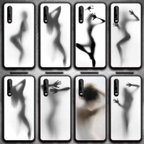 Woman Silhouettes Phone Case for Huawei P20 P30 P40 lite E Pro Mate 40 30 20 Pro P Smart 2020
