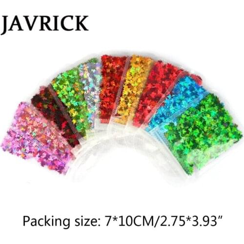 10 Colors Nail Art Fluorescent Sequins Holographic Glitter Flakes Jewelry Epoxy DIY Resin Mold Filling Decor
