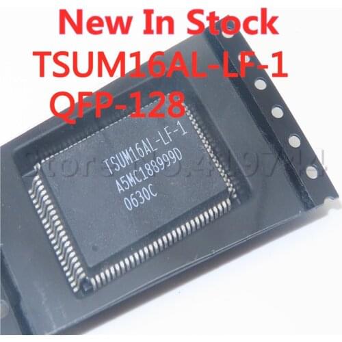 2PCS/LOT TSUM16AL-LF-1 TSUM16A QFP-128 SMD LCD driver board chip NEW In Stock