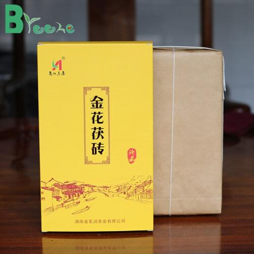 2017 Anhua Dark Chinese Tea with Golden Flower Compressed Tea 1000g