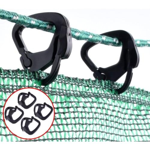 5~500pcs Sunshade Net Hook Garden Greenhouse Sunshade Net Agraffe Installation Tool Outdoor Courtyard Poultry Fence Line Hanger