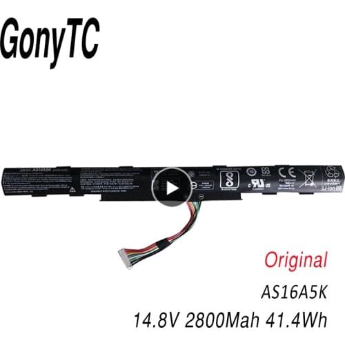 GONYTC AS16A5K Laptop Battery for Acer AS16A5K AS16A7K AS16A8K for Aspire E15 E5-475G 523G 553G 573G 575G 774G E5-575