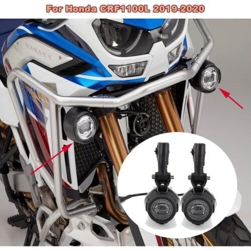 Motorcycle Accessories Africa Twin LED Auxiliary Fog Light Driving Lamp For Honda CRF1100L CRF 1100L CRF1100 L