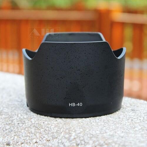 DSLR Camera Lens Hood HB-40 Bayonet Mount Fits for Nikon AF-S 24-70mm f/2.8G ED 77mm Filter Lens