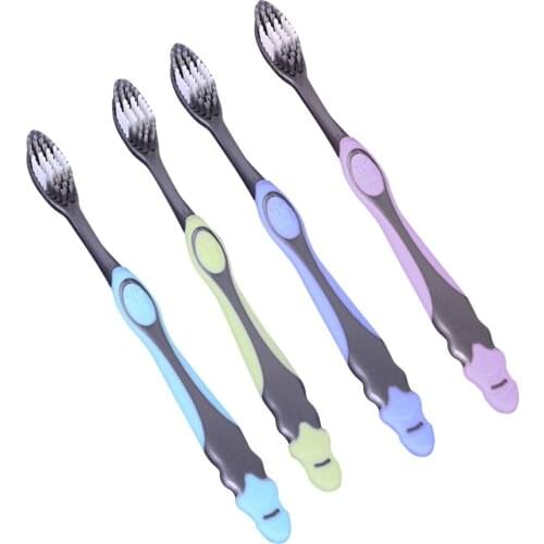 Soft bristles Toothbrush Smoke Blots Coffee Stains Removal Oral Health Care for Sensitive Teeth Children and Adults