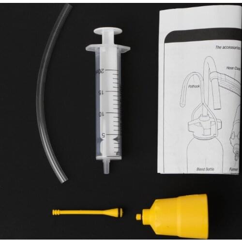 1Set Bicycle Disc Brake Oiling Tool Oil Plug Funnel Bleed Kit