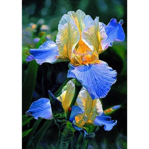 3D New Needlework DIY Diamond Painting Set of Kit Picture Rhinestones Diamond Embroidery Mosaic Home Decor Paint Flowers