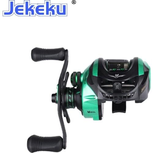 JEKEKU NEW Full Metal Baitcasting Fishing Reel NMB 18BB 6.3:1 High Speed Magnetic and Centrifugal Brake System