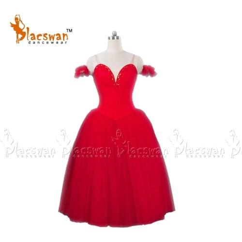 NEW Ballerina Ballet Tutu Dress Red BT889 Ballet Romantic Tutu Dress Girls Professional Tutu Children Ballet Dance Tutus