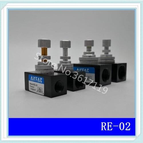 RE-02 1/4 Flow Control Valve Throttle Regulator