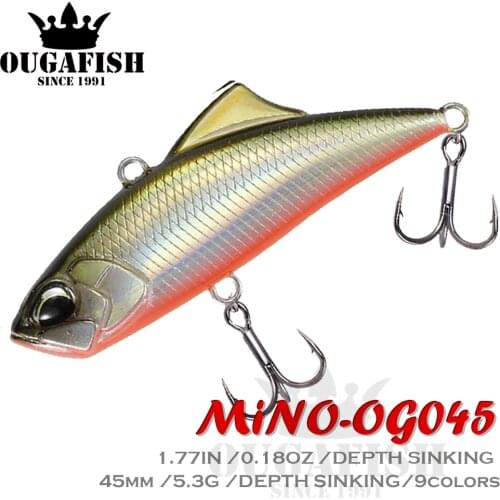 Fishing Accessories Lures Vibration Sinking Wrights 5.3g 45mm Winter Isca Artificial Bait Wobblers Pesca For Carpe Fish Leurre