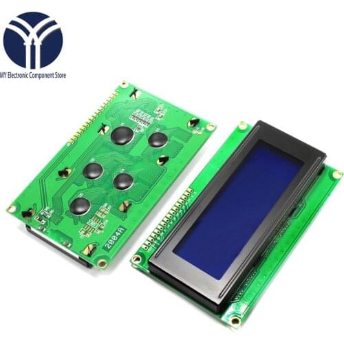 IIC/I2C 2004 Serial Blue Green Backlight LCD Module for Arduino UNO R3 MEGA2560 20 X 4 LCD2004 5V