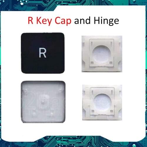 Replacement R Key Cap and Hinges are Applicable for MacBook Pro/Air A2141 A2251 A2289 A2179 Keyboard to Replace