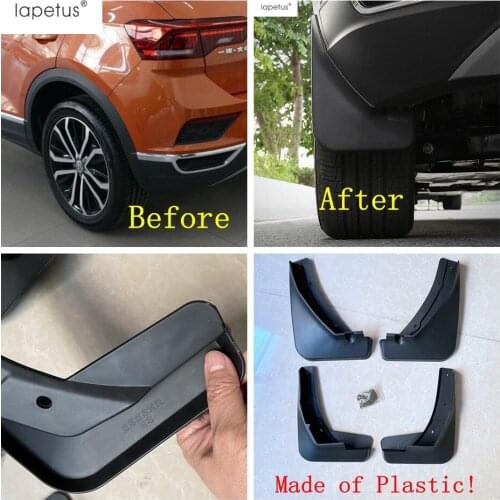 Exterior For Volkswagen T-Roc T Roc 2018 - 2021 Front / Rear Wheel Mudflaps Splash Guards Mudguards Fender Plastic Cover Trim