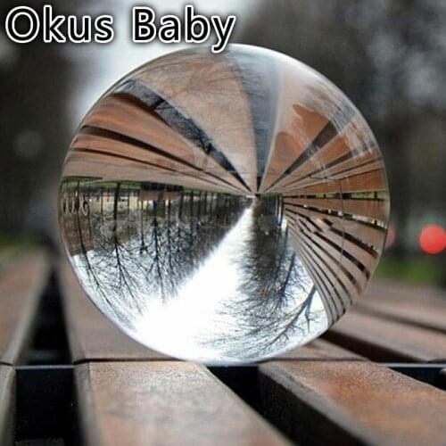 Brand New Kids Toy Balls Clear Glass Crystal Ball Healing Sphere Photography Props Photo 30-70mm Children Game Outdoor Toys