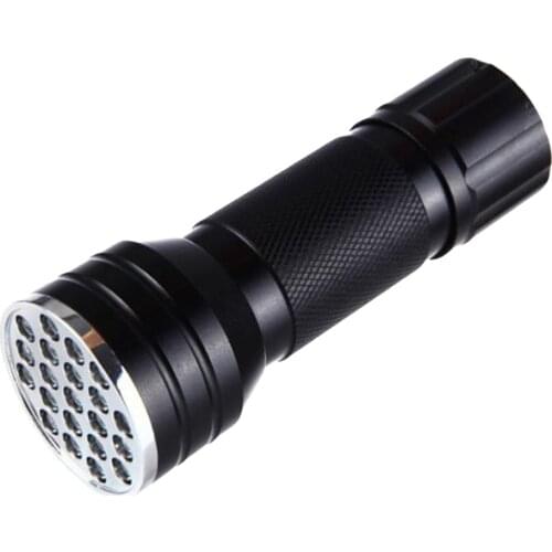 UV Flashlight Black Light, 21 LED 395 nM Ultraviolet Blacklight Detector for Dog Urine, Pet Stains and Bed Bug