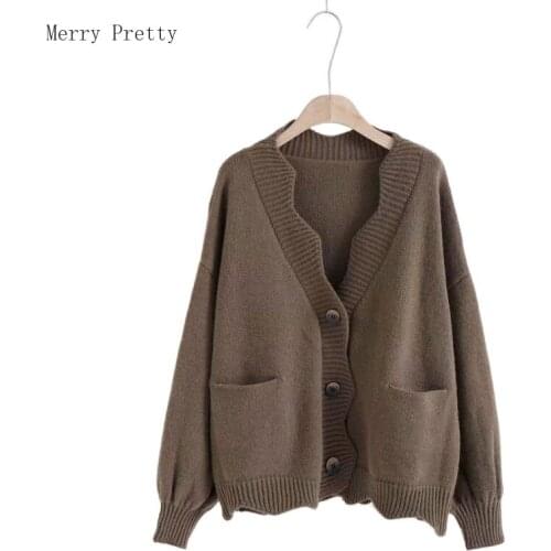 Women Cardigan Sweater V Neck Solid Single Breasted Pocket Casual Women Clothes 2021 Summer New Sweet Style Female Tops