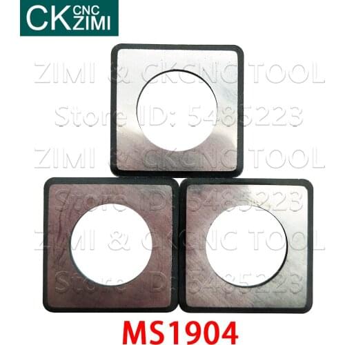 10p MS1904 SS1904 Quartet shim high quality Cemented carbide Shim tools CNC Hard alloy Gasket for SNMG1904 Turning Tools Holder