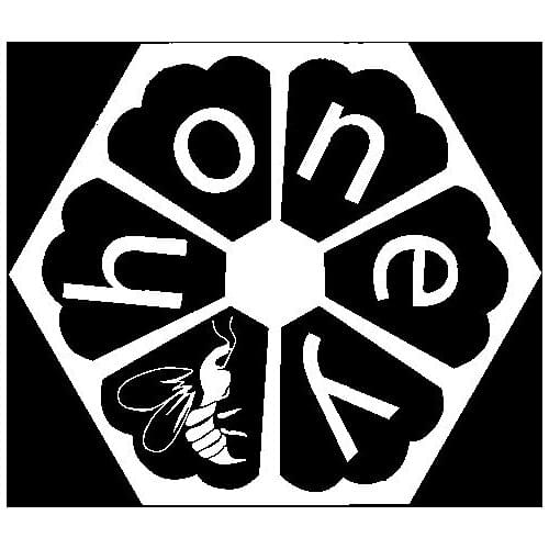 14.5CM*12.6CM Dazzling Unusually Honey Bee Lovely Vinyl Decal Cute Car Sticker Black/Silver C19-1505