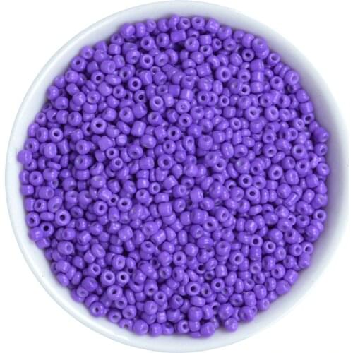 2mm 1000 Pcs Purple Czech Glass Seed Spacer Beads For Jewelry Making