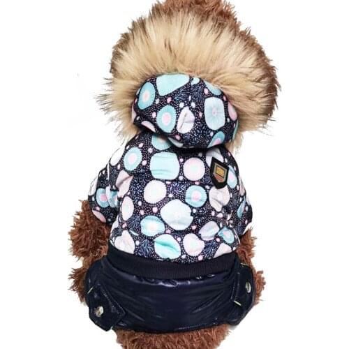 2020 Winter Pet Dog Clothes Super Warm Jacket Thicker Cotton Coat Waterproof Small Dogs Pets Clothing For French Bulldog Puppy