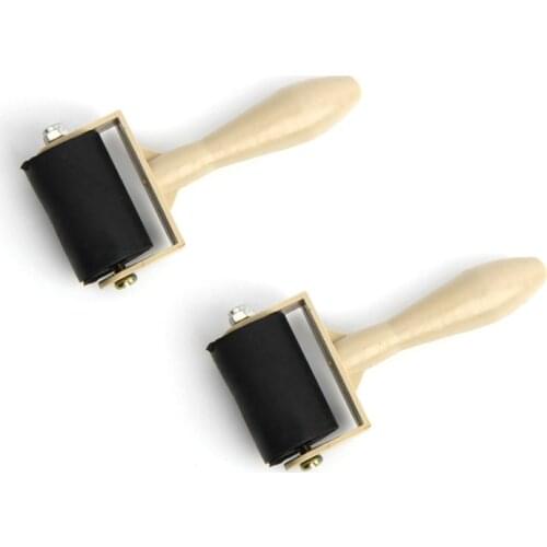 3.5cm Engraving Roller Roller Clay Rubber Roller Ceramic Rolling Pin Modeling Tool Non-stick Roller Pin Punching Brake Marine Ar