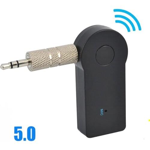 2 in 1 Wireless Bluetooth 5.0 Receiver Transmitter Adapter 3.5mm Jack For Car Music Audio Aux A2dp Headphone Reciever Handsfree