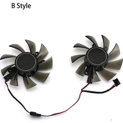 For GTX1050 1050ti GAMER Graphics Card Fan Radiator Cooler Cooling Fans