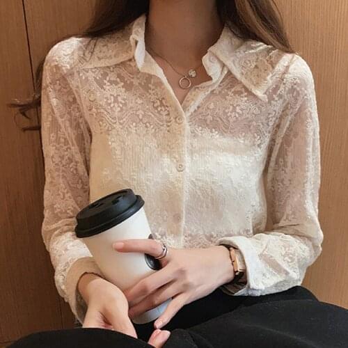 SAUSA FULLING Lace Blouses