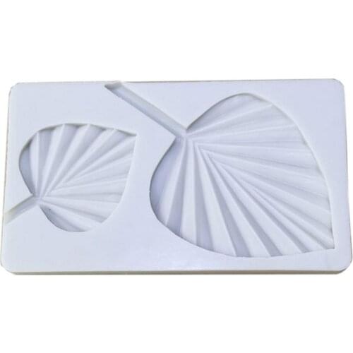 Leaves Fondant Molds Silicone, Baking Sugarcraft Fondant Mould, Cupcake Decoration For Sculpting Sugar Resin Craft DIY Moulds Pa
