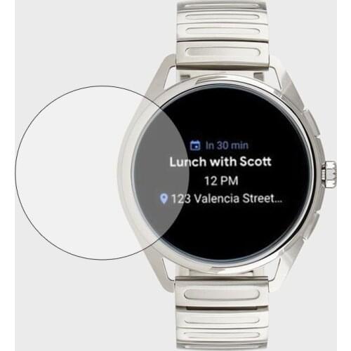 Tempered Glass Clear Protective Film Guard For Emporio Armani Smartwatch 3 2019 Watch LCD Screen Protector Cover Protection