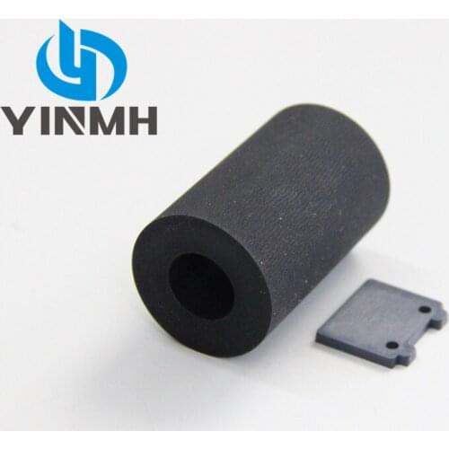 1 Set Compatible New Pickup Roller Tire+ Separation Pad for HP Scanjet 3000sII 3000s2 3000 Scanner Tire +Pad Kits