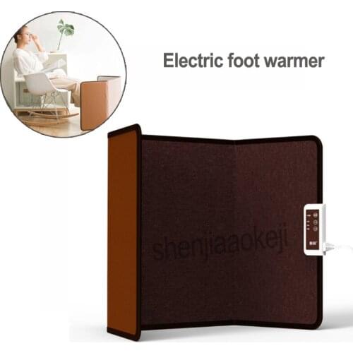 1pc New Warm foot pad Speed hot foldable thermostat small Electric foot warmer treasure office home 220v 180w