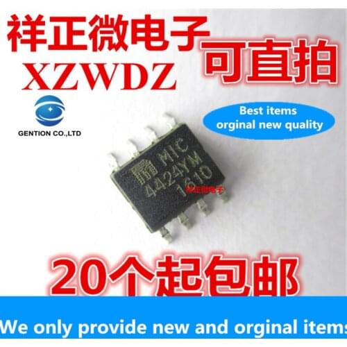 10pcs 100% orginal new real stock MIC4424YM MIC4424 4424YM SMD SOP-8 bridge driver
