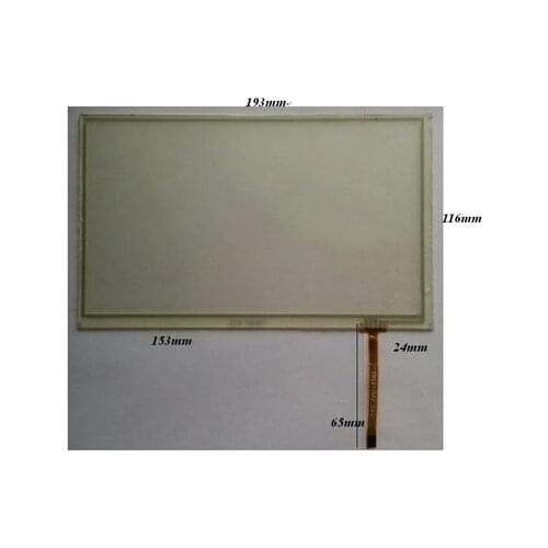 10pcs/lot ZCR-1584R1 New 8 Inch Touch Screen resistive touchscreen 193*116 mm