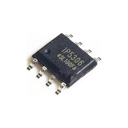 1pcs/lot IP5306 2.1A/2.4A SOP-8 In Stock