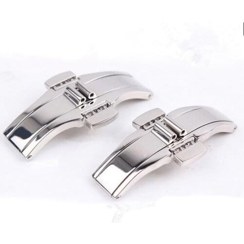 Watch accessories watch buckle watch band pull buckle steel band watch buckle universal T41 watch fold buckle single price