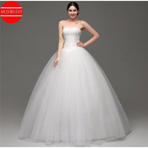 ANJURUISI Ballroom Wedding Dresses