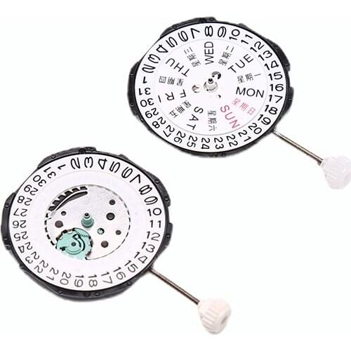 SL28 Three Hands Quartz Movement Date Watch Wristwatch Parts Repair Accessories Date Display Watch Repair Tools For Watchmaker