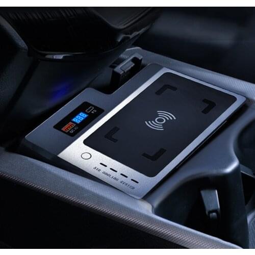 For Honda CRV 2017 2018 2019 2020 2021 Car Accessories Wireless Charger Cigarette Lighter Installation Mobile Phone Fast Charge